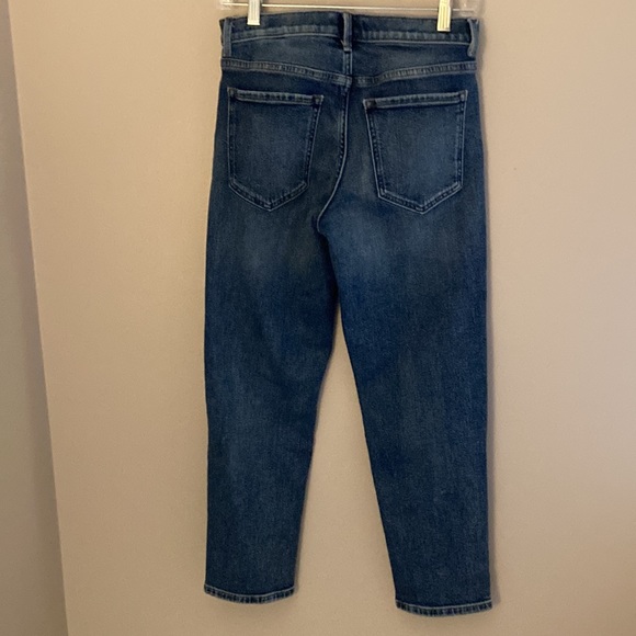 Banana Republic High Rise Straight Indigo Blue Size 27 - Picture 2 of 12